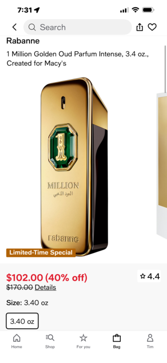 Macy 30-50 percent off sale