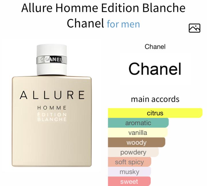 Sote Chanel Allure Homme Edition Blanche