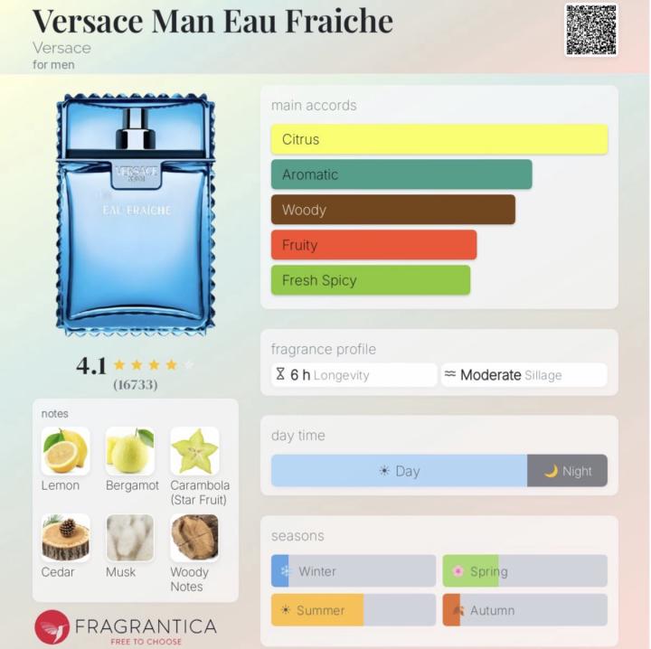 Versace Man Eau Fraiche by Versace 