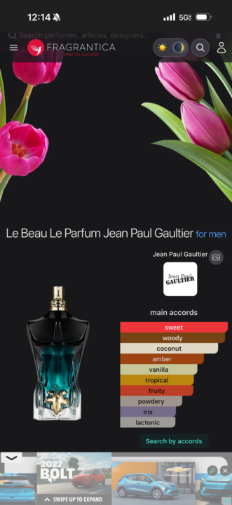 JPG le beau parfum 