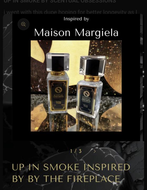 UP IN SMOKE BY SCENTUAL OBSESSIONS follow up 