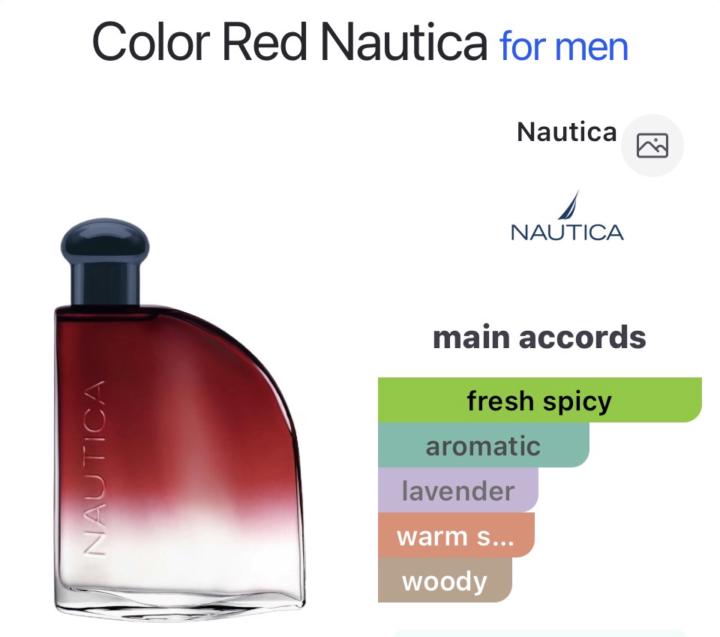 Color Red Nautica