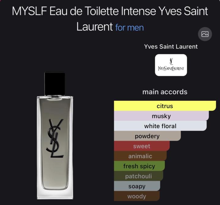 YSL MYSLF EDT Intense