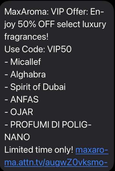Great discount code at Maxaroma!