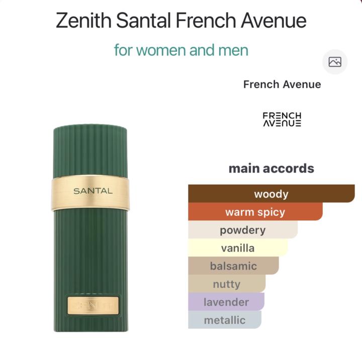 SOTD- Friday May 22nd: French Avenue Zenith Santal