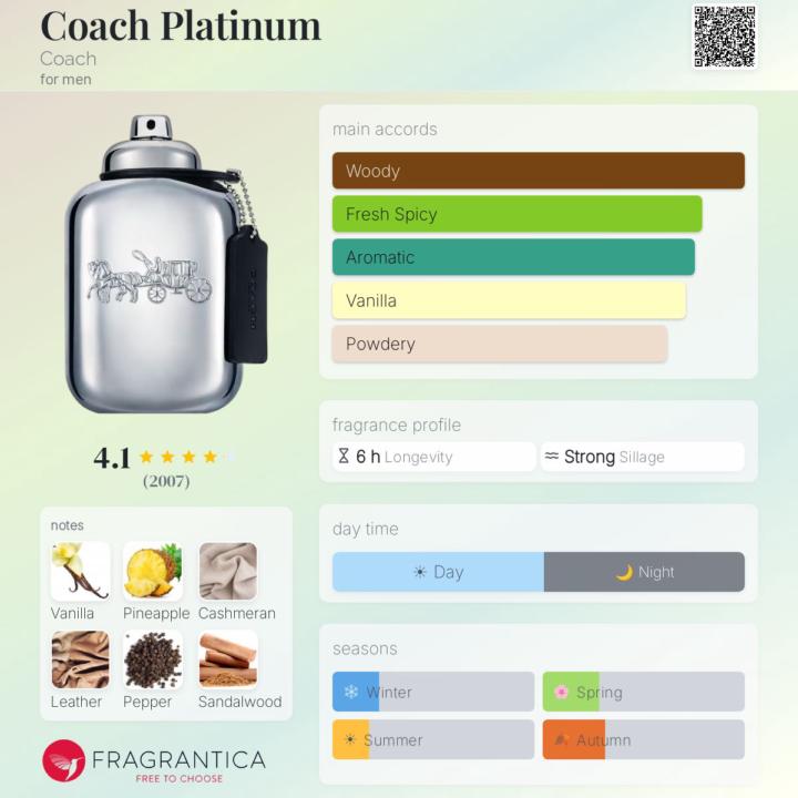 Coach Platimum 
