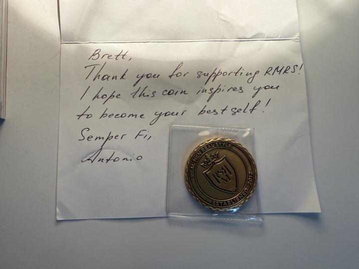 New Coin and Letter