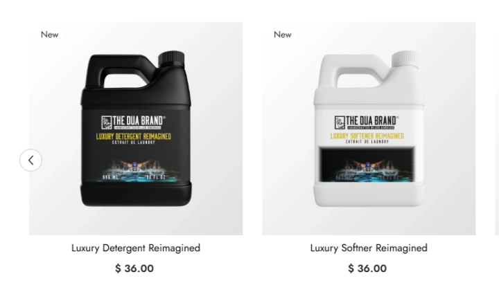 Dua launches laundry detergent and softener - thoughts?