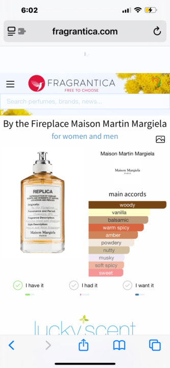 SOTD:  By The Fireplace