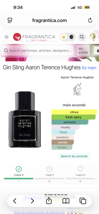 ATH Gin Sling - First Impressions