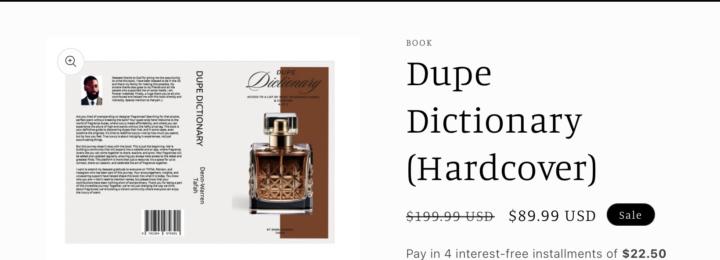Dupe dictionary 