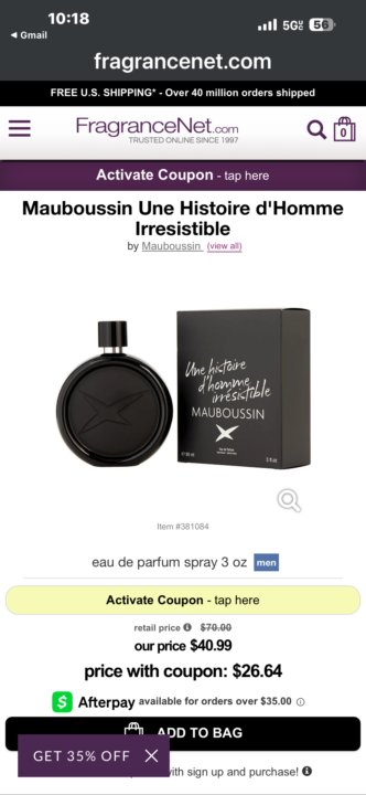 A favorite discontinued fragrance hard to find and discontinued!!!