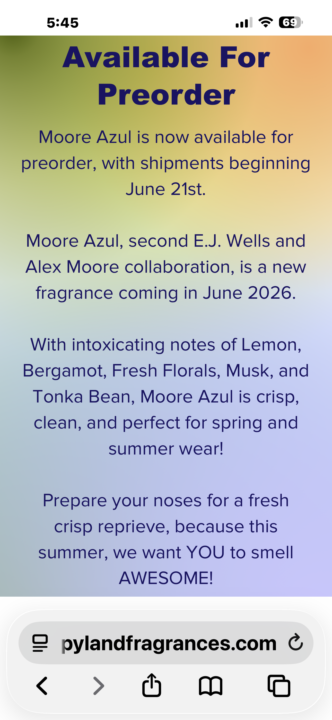 Preorder New release HappyLand studio Moore Azul