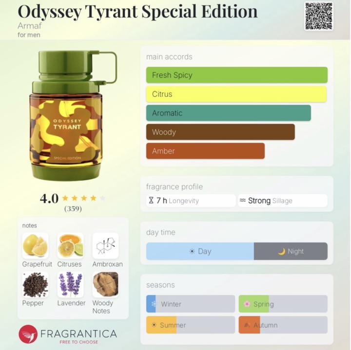 Odyssey Tyrant Special Edition by Armaf