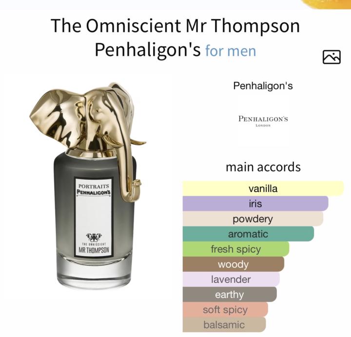 SOTD:  The Omniscient Mr Thompson by Penhaligon's