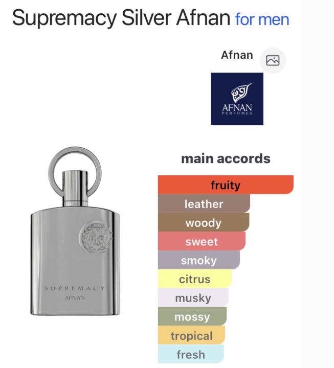 Supremacy Silver Afnan
