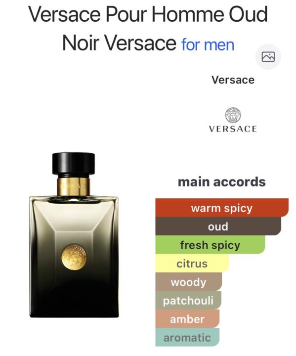 Versace Pour Homme Oud Noir Versace 
