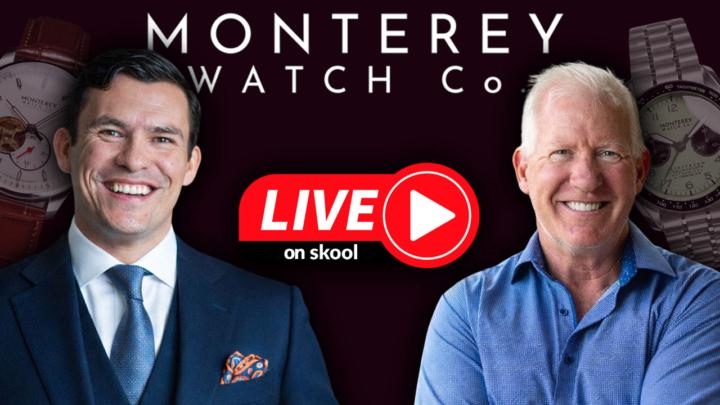 🚨 Jan 20th Live Call with Monterey Watch Co. Founder 🚨