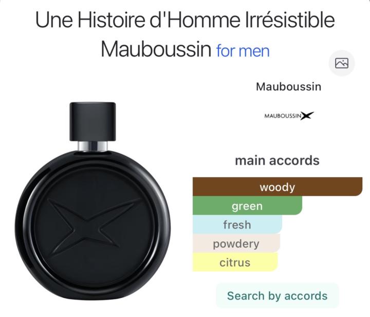SOTD/Review: Mauboussin Une Histoire d'Homme Irrésistible