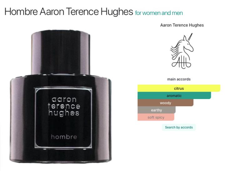 Fragrance Review - Hombre by Aaron Terrence Hughes