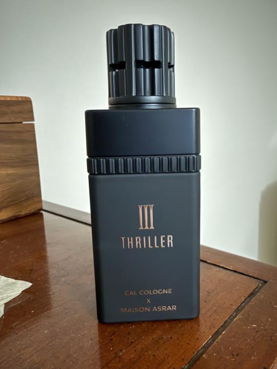 New Scent Arrival: Maison Asrar X Cal Cologne III Thriller