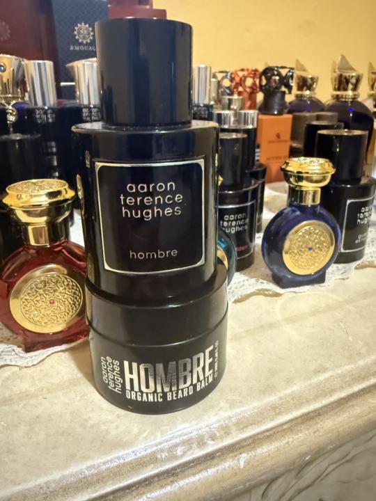 Hombre EDP and Hombre beard balm by ATH