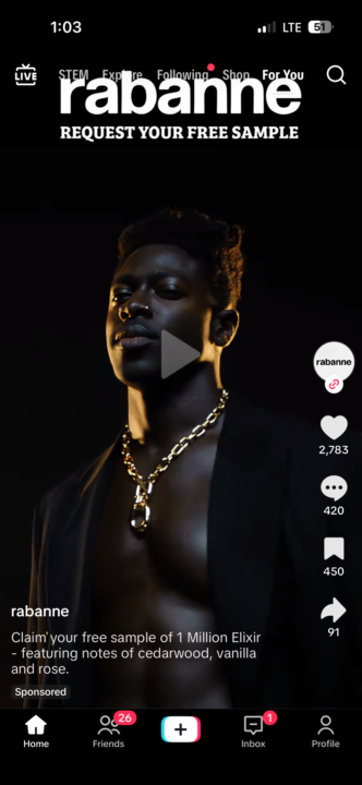 Rabanne TikTok Campaign