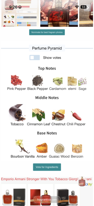 SOTD: Stronger With You Tobacco