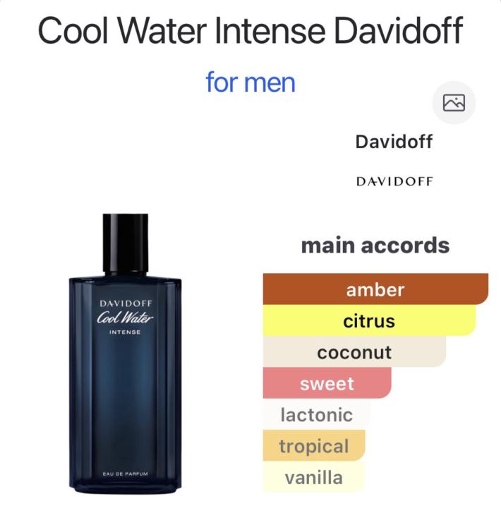 Cool Water Intense Davidoff