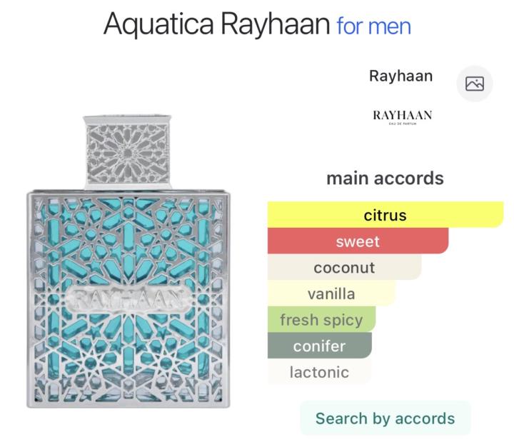 SOTD/Review: Rayhaan Aquatica