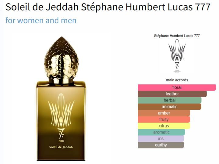 SOTD - Soleil de Jeddah