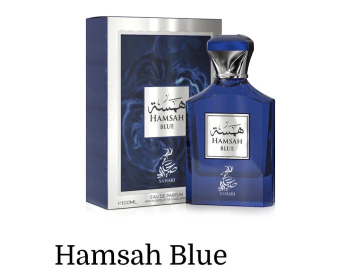 Hamsah Blue Eau de Parfum. 