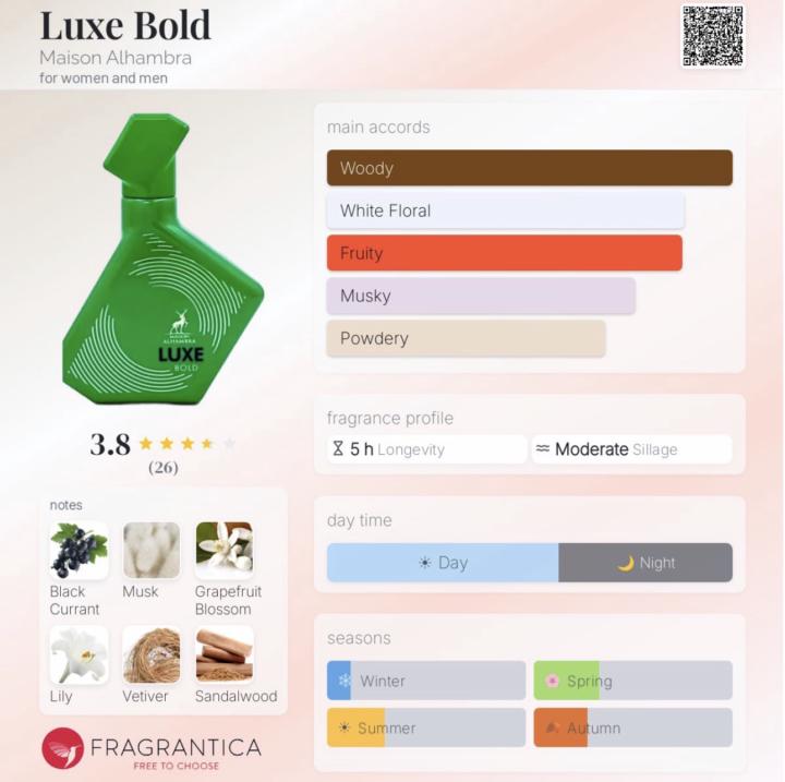 Luxe Bold by Maison Alhambra