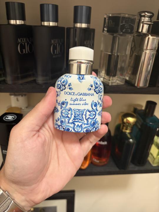 SOTD- D&G Light Blue Summer Vibes