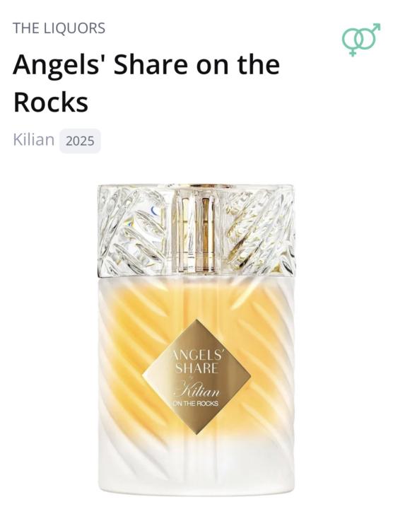 S(ample) OTD: Angels Share On the Rocks by Kilians