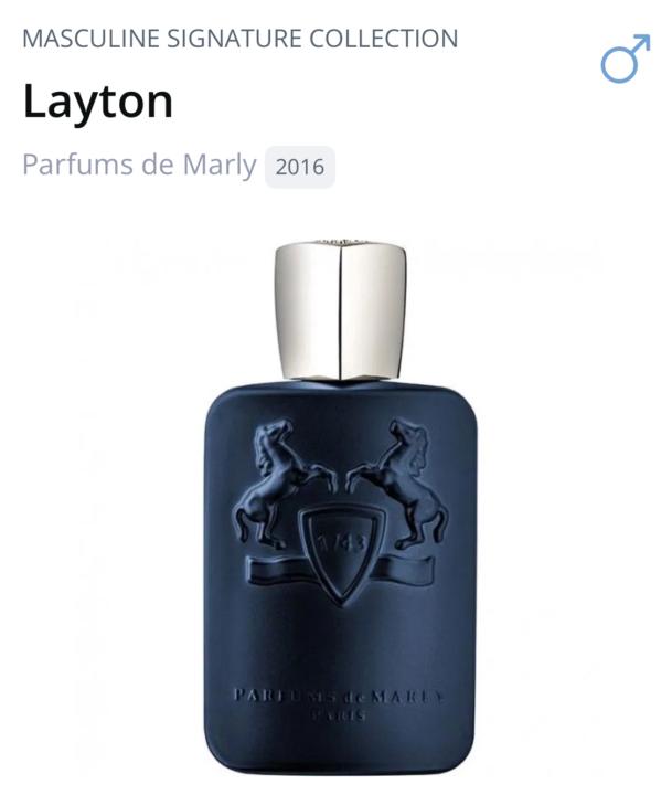 SOTD: Parfums de Marly Layton
