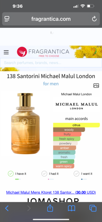 SOTD: Michael Malul 138 Santorini