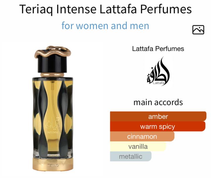SOTN- Saturday Night: Lattafa Teriaq Intense