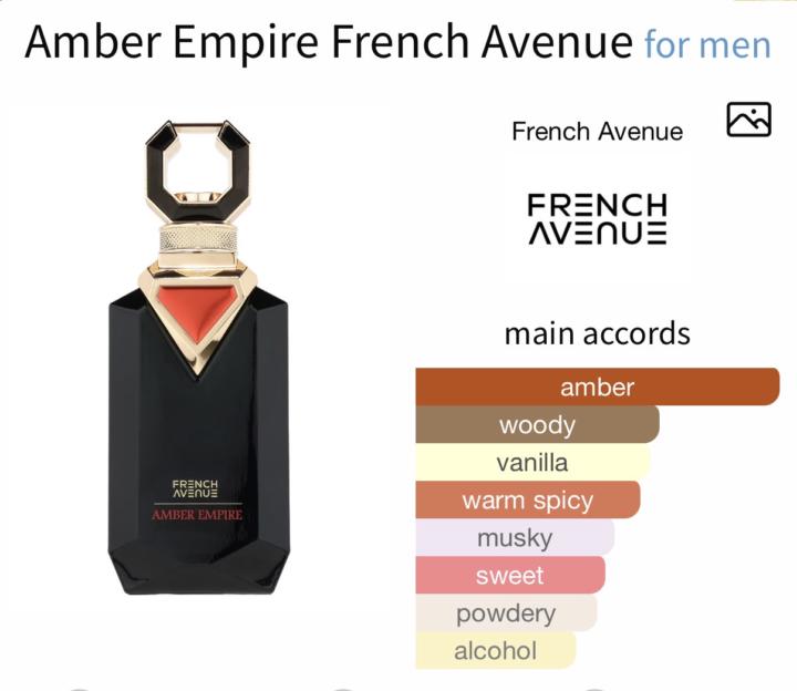 SOTD- Sunday January 11th: French Avenue’s Amber Empire