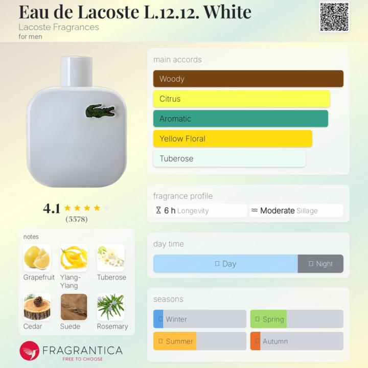 SOTD - L.12.12. White by Lacoste