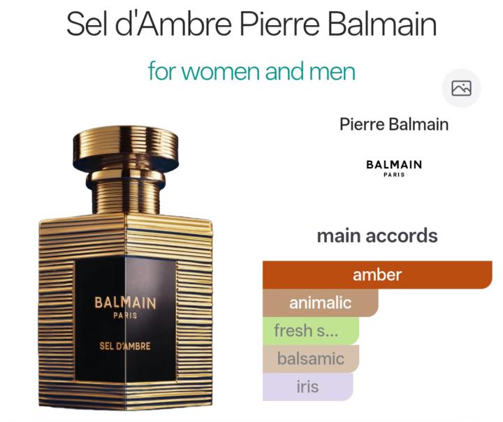SOTE - Balmain Sel D'ambre