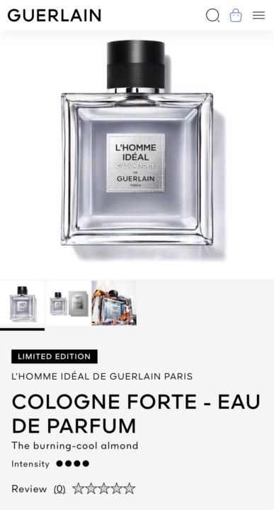 Limited Edition Guerlain L’Homme Ideal Forte