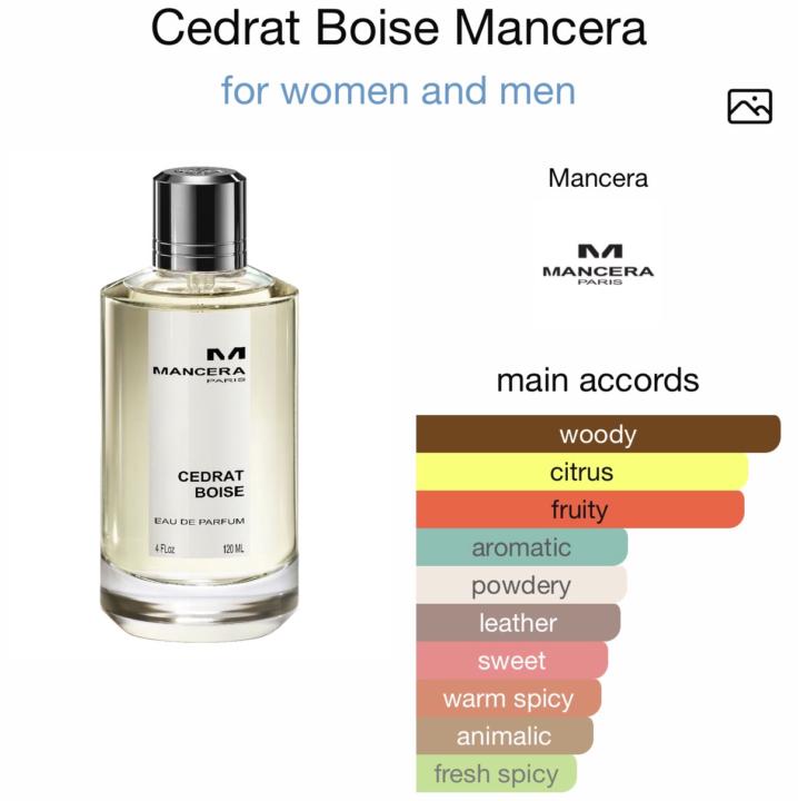Cedrat Boise by Mancera