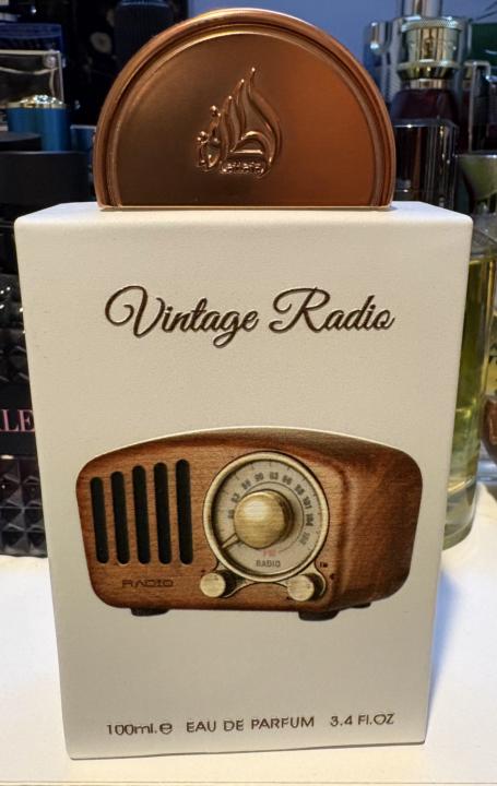 SOTD: Lattafa Vintage Radio