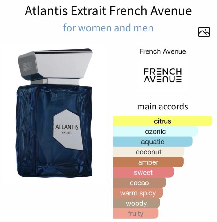 SOTD- Friday December 19th: French Avenue Atlantis Extrait