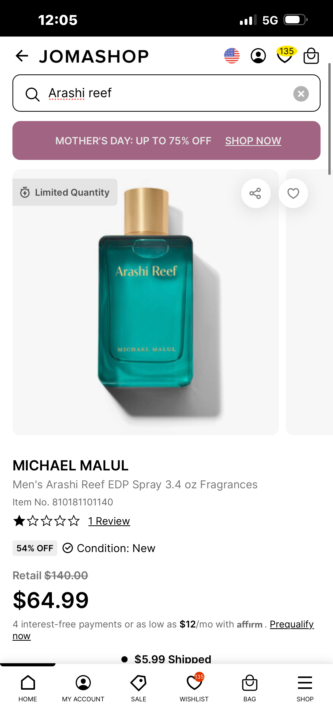 Michael Malul Arashi Reef 