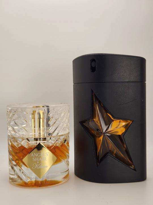 The Booze Wars - The Barrel FINALIST - (4) Mugler A*Men Pure Malt vs. (2) By Kilian Angels’ Share