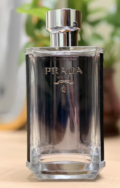Prada L’Homme EDT : Elegance Spoken in Soft Iris
