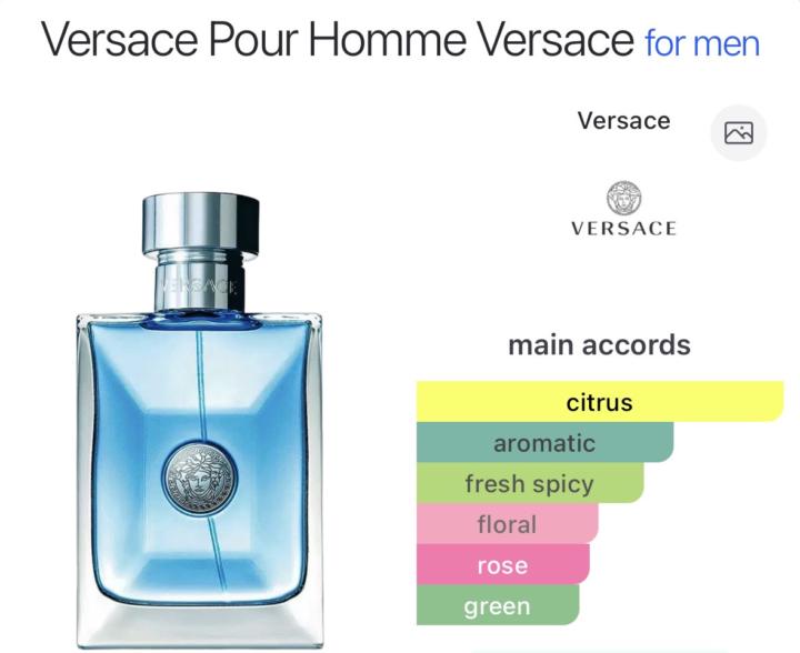 SOTD: Versace Pour Homme
