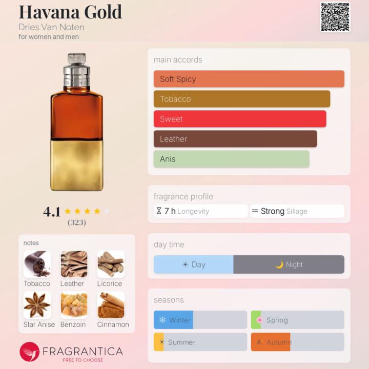 First impression: Dries Van Noten Havana Gold